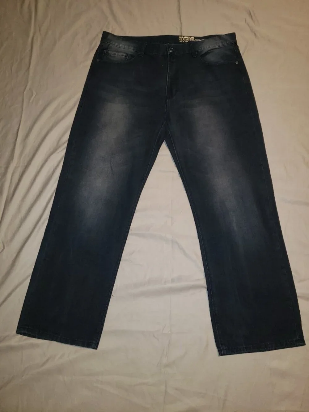 Sean John Hamilton Classic Relaxed Fit Dark Wash Jeans Men's 36x30 Denim
